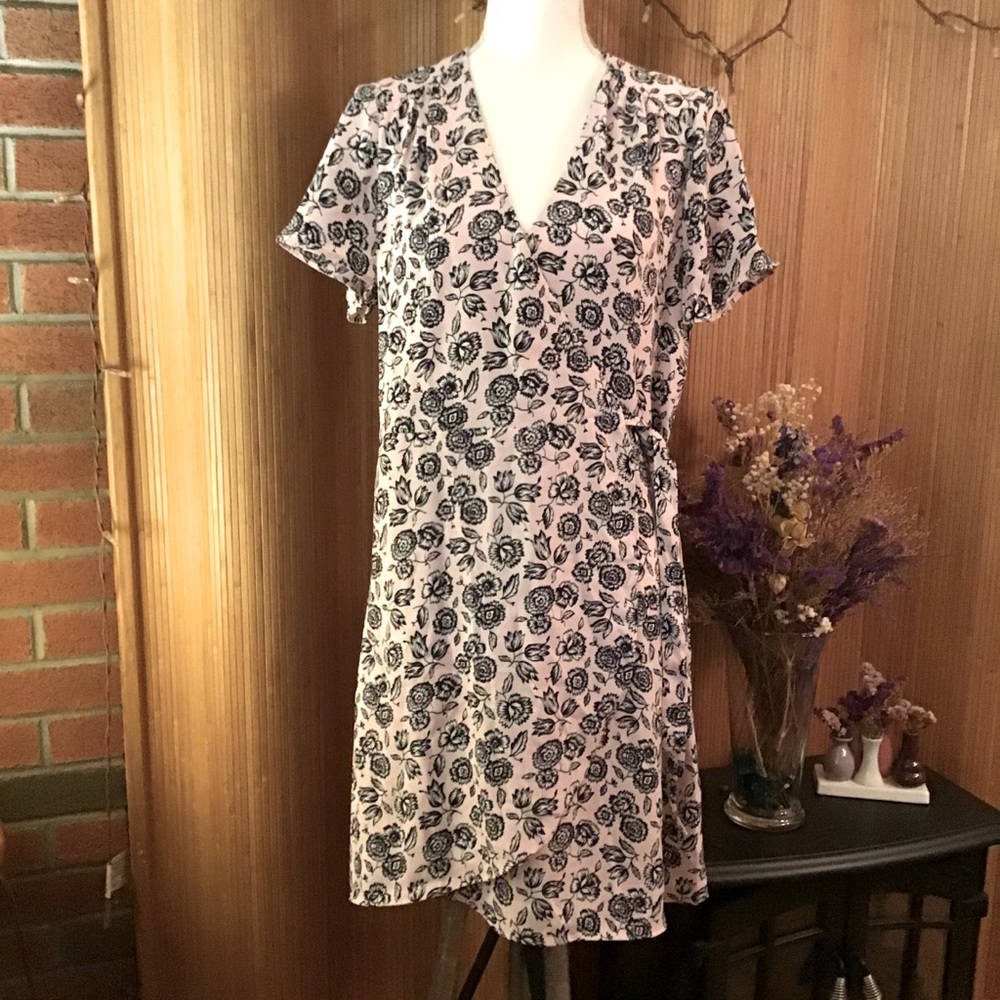 NWT! J.Crew Wrap Dress Size 10